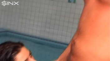 Wet Babe Sucks Cock In The Pool Screencap 65 on www.sinx.com