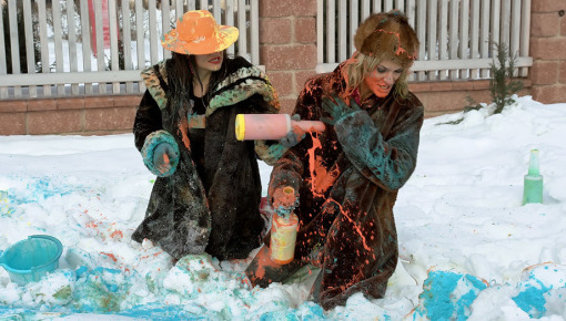 Latest deal - Catfight Too Messy To Stay Indoors