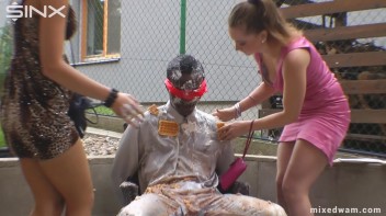 Wet And Messy Domination Leaves Everyone Covered In Goo - Cam 2 Screencap 28 on www.sinx.com