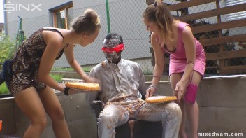 Wet And Messy Domination Leaves Everyone Covered In Goo - Cam 2 Screencap 32 on www.sinx.com