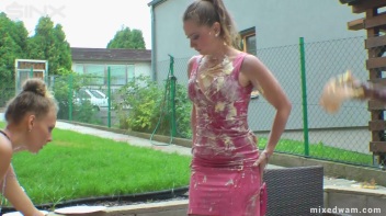 Wet And Messy Domination Leaves Everyone Covered In Goo - Cam 2 Screencap 45 on www.sinx.com