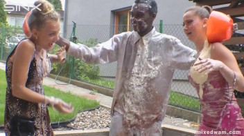 Wet And Messy Domination Leaves Everyone Covered In Goo - Cam 2 Screencap 50 on www.sinx.com