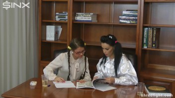 Ripped Clothes Catfight For Bratty Babes Screencap 6 on www.sinx.com