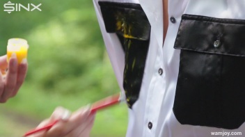 Paint Covered Lexi Dona Orgasms In The Woods - Cam 2 Screencap 25 on www.sinx.com