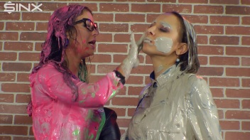 Teammates Cover Each Other In Plaster And Goo Screencap 69 on www.sinx.com