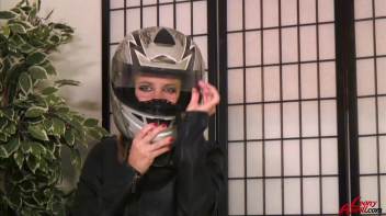 Buzzed Up Biker Babe Screencap 1 on www.sinx.com