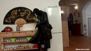 Burglar Gets a Messy Surprise Screencap 10 on www.sinx.com