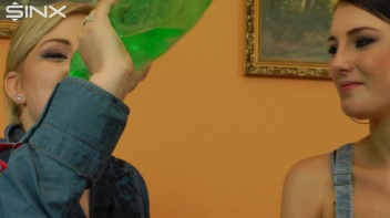 Playful Girls Get Soaked In Water During Swapping Screencap 48 on www.sinx.com