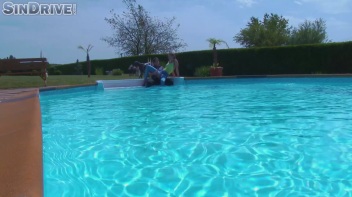 Get It Rough and Wet!  The High Life Edition: Bangin' A Cutie Babe In The Pool! Screencap 56 on www.sinx.com