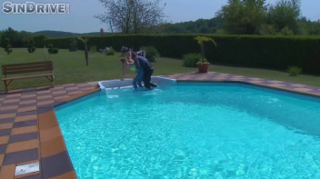 Get It Rough and Wet!  The High Life Edition: Bangin' A Cutie Babe In The Pool! Screencap 57 on www.sinx.com