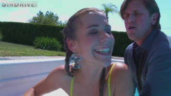 Get It Rough and Wet!  The High Life Edition: Bangin' A Cutie Babe In The Pool! Screencap 63 on www.sinx.com