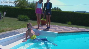 Get It Rough and Wet!  The High Life Edition: Bangin' A Cutie Babe In The Pool! Screencap 76 on www.sinx.com