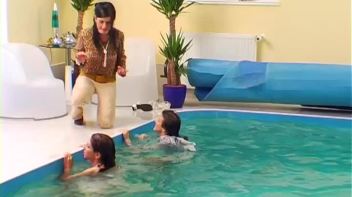 Chicks Love Fully Clothed Swimming Screencap 7 on www.sinx.com