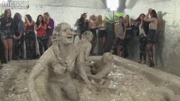 Muddy Wrestling: Shiny Tag-Teamers Tear It Up In The Mud! Screencap 86 on www.sinx.com