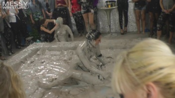 Muddy Wrestling: Shiny Tag-Teamers Tear It Up In The Mud! Screencap 28 on www.sinx.com
