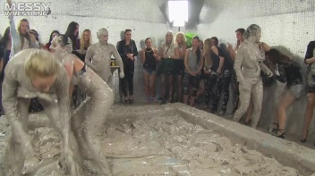 Muddy Wrestling: Shiny Tag-Teamers Tear It Up In The Mud! Screencap 51 on www.sinx.com