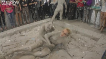 Muddy Wrestling: Shiny Tag-Teamers Tear It Up In The Mud! Screencap 65 on www.sinx.com