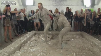 Muddy Wrestling: Shiny Tag-Teamers Tear It Up In The Mud! Screencap 74 on www.sinx.com