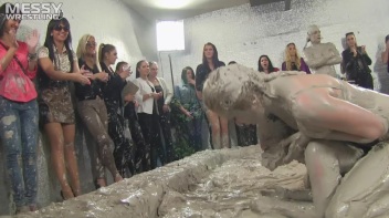Muddy Wrestling: Shiny Tag-Teamers Tear It Up In The Mud! Screencap 77 on www.sinx.com