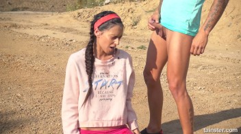 Teens Get Hardcore Outdoors -2 Screencap 62 on www.sinx.com