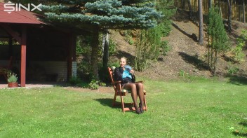 Hot Blonde Shower In Piss By Gardener Screencap 16 on www.sinx.com