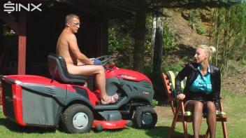 Hot Blonde Shower In Piss By Gardener Screencap 19 on www.sinx.com