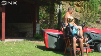 Hot Blonde Shower In Piss By Gardener Screencap 21 on www.sinx.com