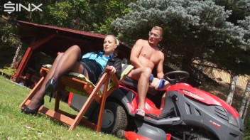 Hot Blonde Shower In Piss By Gardener Screencap 23 on www.sinx.com