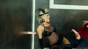 Cabaret Babe Gets Strap-On Cum Fucked Screencap 65 on www.sinx.com