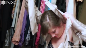 Hot Housewife's Clothes Shredding Addiction - Cam 2 Screencap 28 on www.sinx.com