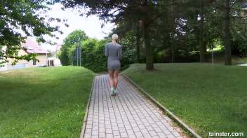 Mila practice on her slimy sucking skills Screencap 6 on www.sinx.com