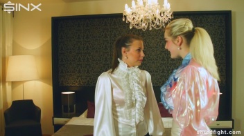 Mistress And Wife Fight It Out In Hotel Room Screencap 2 on www.sinx.com