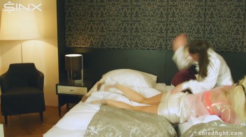 Mistress And Wife Fight It Out In Hotel Room Screencap 27 on www.sinx.com