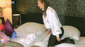 Mistress And Wife Fight It Out In Hotel Room Screencap 34 on www.sinx.com