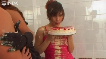 Cake Loving Cuties Enjoy WAM Threesome In The Bath Screencap 24 on www.sinx.com