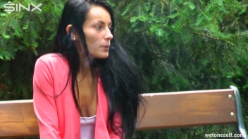 Exotic Hottie Pisses Herself In The Park - Cam 2 Screencap 27 on www.sinx.com