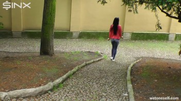 Exotic Hottie Pisses Herself In The Park - Cam 2 Screencap 31 on www.sinx.com