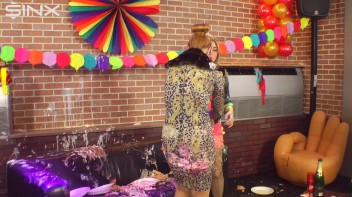 Cream Flans Make The Party Even Messier! Screencap 40 on www.sinx.com