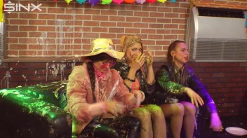 Cream Flans Make The Party Even Messier! Screencap 47 on www.sinx.com