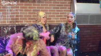 Cream Flans Make The Party Even Messier! Screencap 59 on www.sinx.com