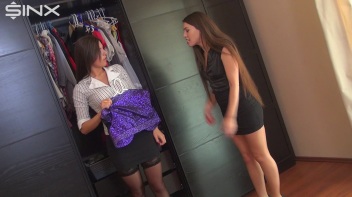 Sexy Clothes Dispute Causes A Catfight Screencap 3 on www.sinx.com
