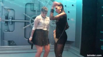 Wet amateur babes stripping down to their underwear Screencap 18 on www.sinx.com
