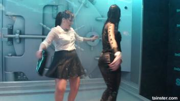 Wet amateur babes stripping down to their underwear Screencap 19 on www.sinx.com