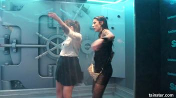 Wet amateur babes stripping down to their underwear Screencap 21 on www.sinx.com