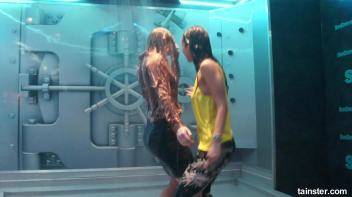 Wet amateur babes stripping down to their underwear Screencap 41 on www.sinx.com