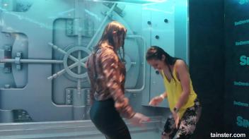 Wet amateur babes stripping down to their underwear Screencap 45 on www.sinx.com