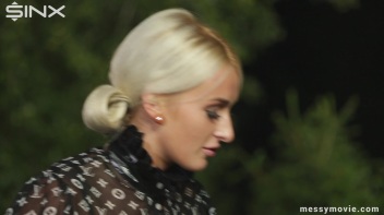 Outdoor Lesbian Food Fight Gets Real Messy Screencap 7 on www.sinx.com