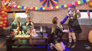 Bitchy Brunette Rips Her Girlfriends Clothes Screencap 61 on www.sinx.com
