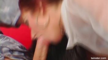 Sara Takes a Jizz Bath Screencap 13 on www.sinx.com