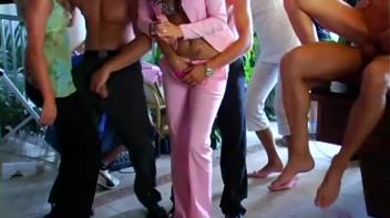 Wedding Celebration Part 4 - Cam 1 Screencap 11 on www.sinx.com